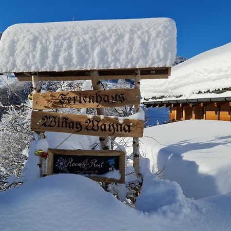 Ferienhaus & Ferienwohnung Winay Wayna Gotschna Blick Klosters Exterior photo