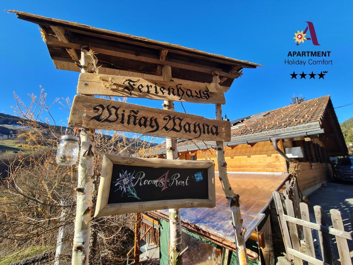 Ferienhaus & Ferienwohnung Winay Wayna Gotschna Blick Klosters Exterior photo